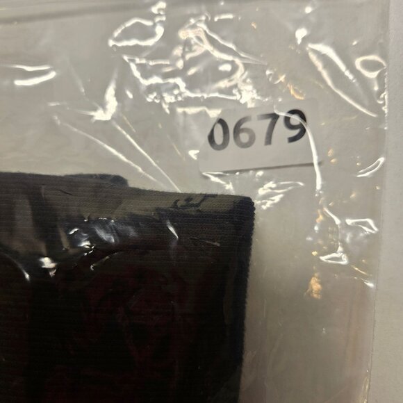 Croft & Barrow Sweater Womens XL Black tight knit Pull over 1/4 Silver snaps - Picture 11 of 12